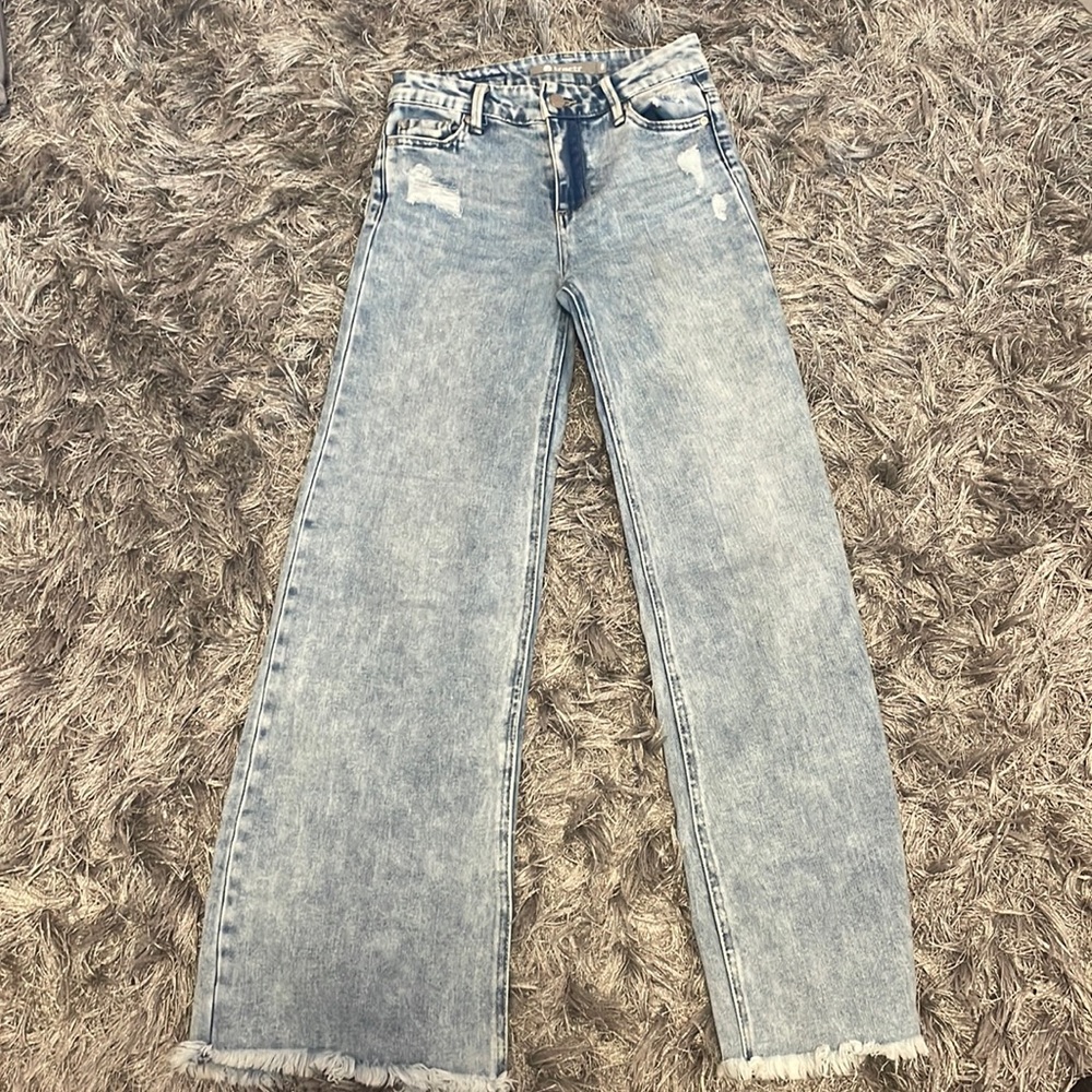 Tractr girls wide leg jeans